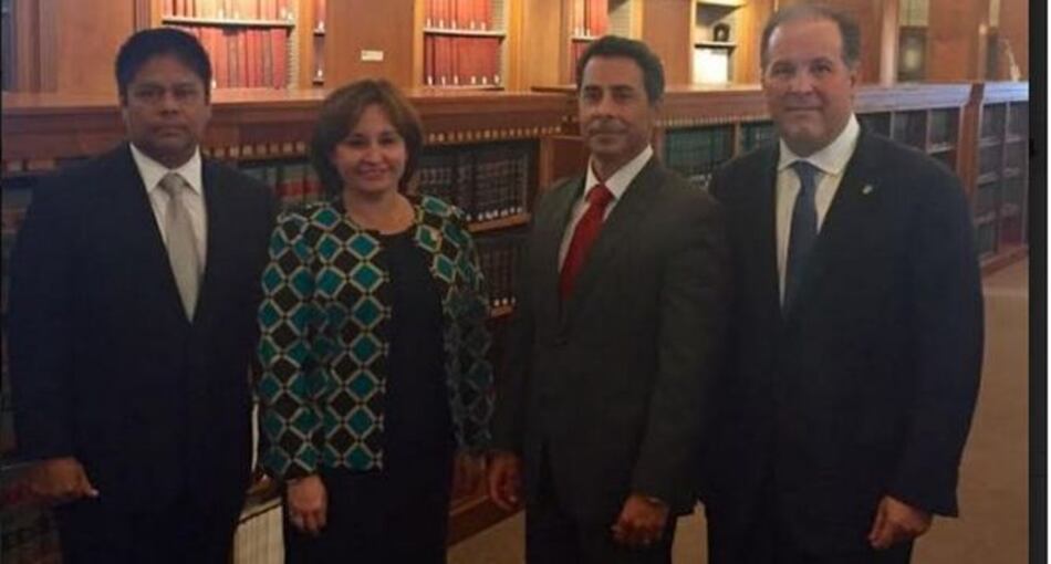 Procuradora Kenia Porcell y ministro de Seguridad Alexis Bethancourt se reúnen con subprocurador de Estados Unidos