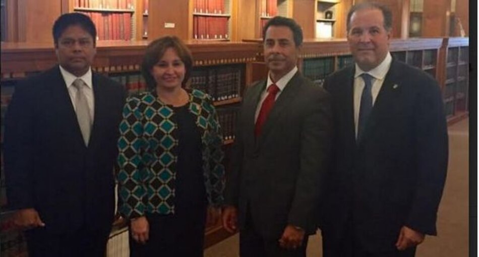 Procuradora Kenia Porcell y ministro de Seguridad Alexis Bethancourt se reúnen con subprocurador de Estados Unidos