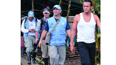 ONU separa a miembros de misión en Colombia