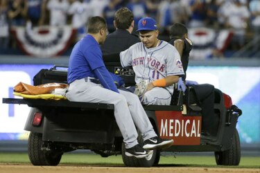 Rubén Tejada se pierde el resto de la postemporada por fractura