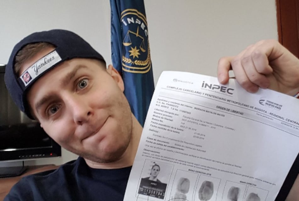 Mayer Mizrachi se fugó en Bogotá