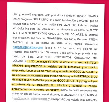 Hospital Modular: Una investigación con más preguntas que respuestas