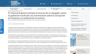 España rechaza la demanda de Janio Lescure para impedir que se informe sobre corrupción en Panamá