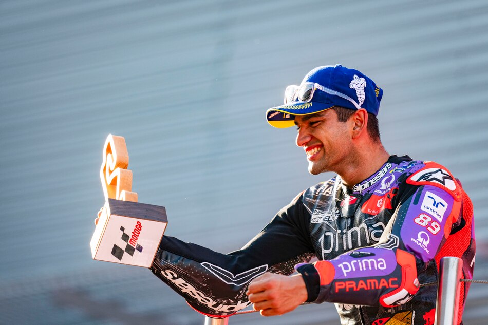 Jorge Martín, campeón del mundo de MotoGP