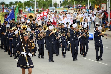 Desfiles patrios serán sin restricciones para las bandas de música