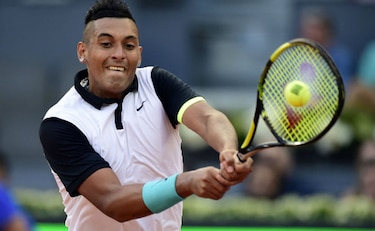 Kyrgios sorprende y elimina a Federer en segunda ronda