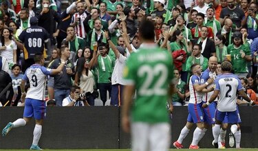 México y Estados Unidos empatan 1-1 en clasificatoria mundialista