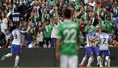 México y Estados Unidos empatan 1-1 en clasificatoria mundialista