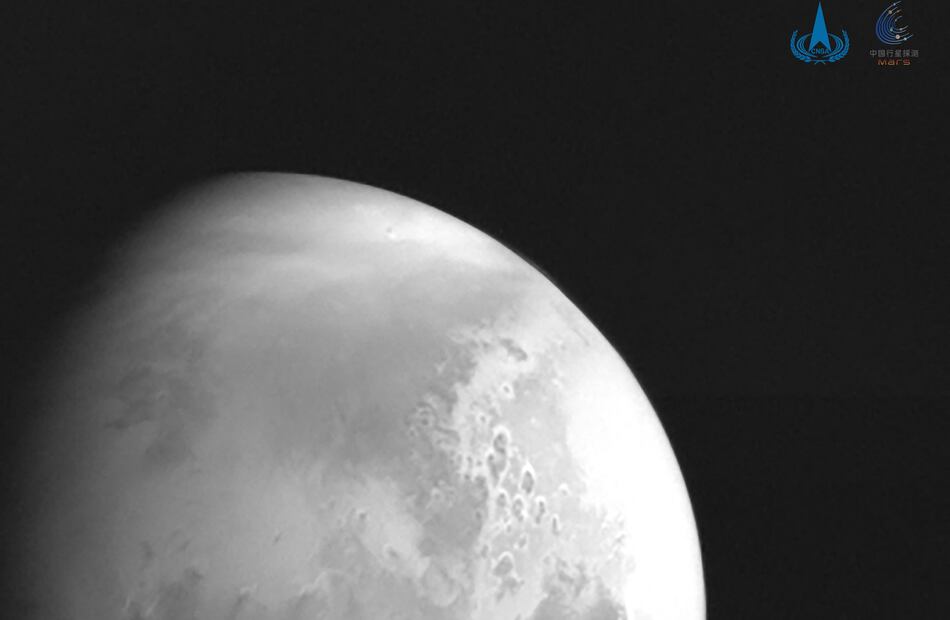 Sonda china ‘Tianwen-1’ se inserta en órbita marciana