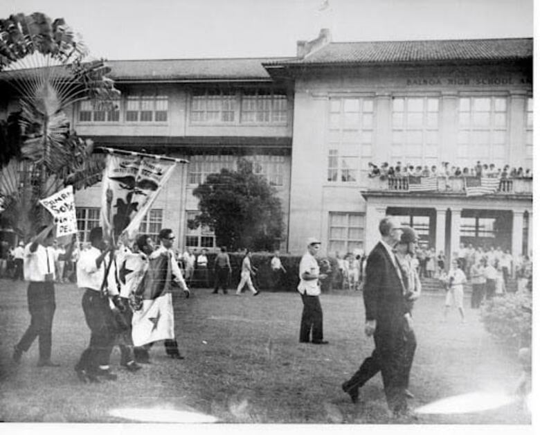 La lucha por un asta sin bandera: Declaración Moreno-Bunker