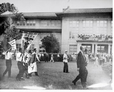 La lucha por un asta sin bandera: Declaración Moreno-Bunker
