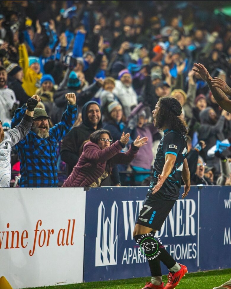Juan David Tejada está listo para conquistar el título de la USL Championship con el Colorado Springs Switchbacks FC