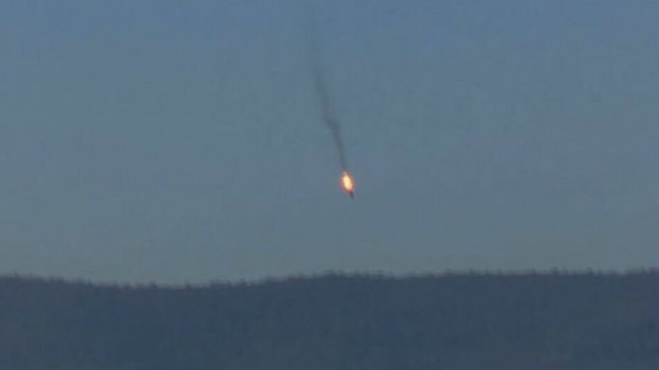 Rusia confirma el derribo de uno de sus aviones en Turquía