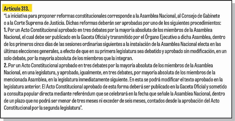 ‘Alfabetización constitucional’, el primer paso que dará Mulino para reformar la ‘Constitución’