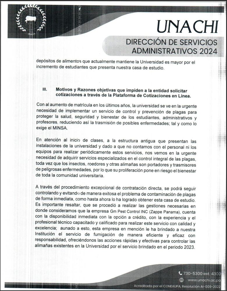 Zappe Panamá, la vecina de Servicios Rama que también recibió contratos con el Estado