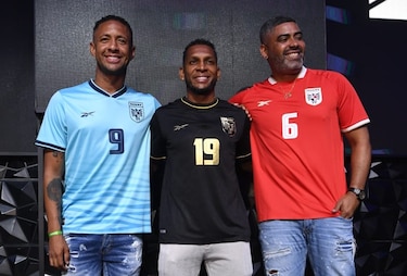 La selección de fútbol de Panamá tiene nuevas camisetas