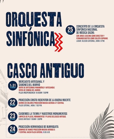 Agenda cultural: variedad de eventos en Panamá