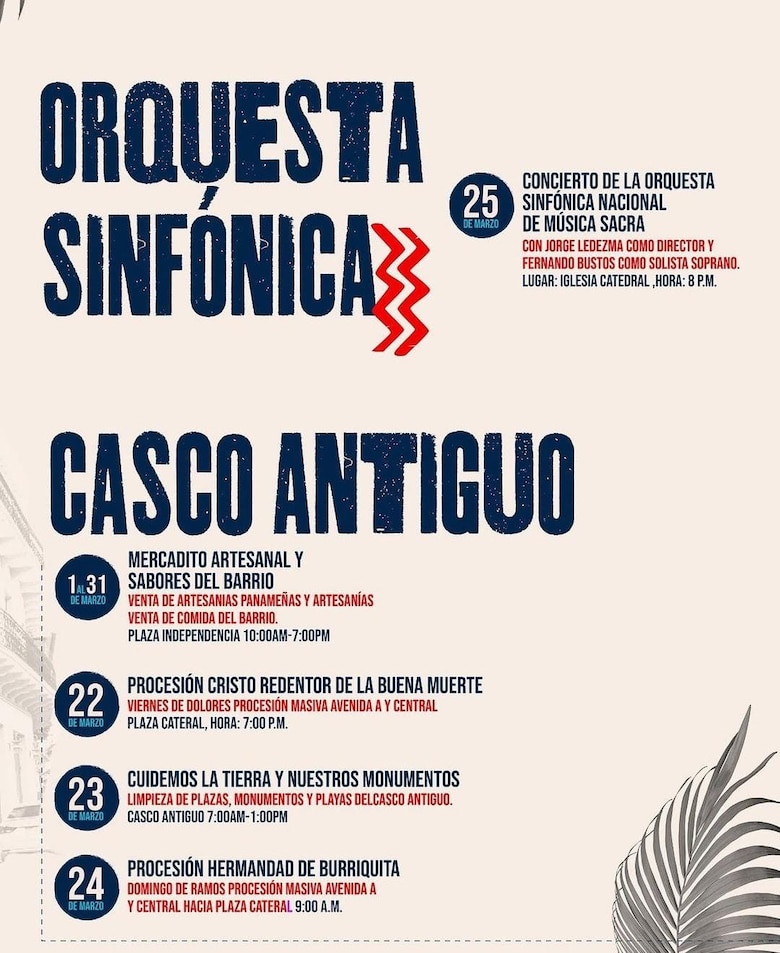 Agenda cultural: variedad de eventos en Panamá