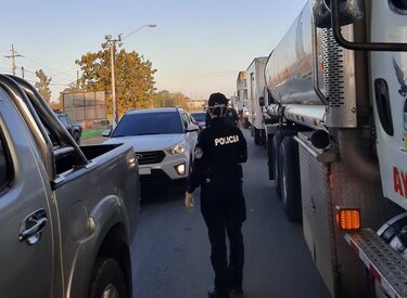 Autoridades de Herrera impiden el acceso a la provincia de 271 vehículos