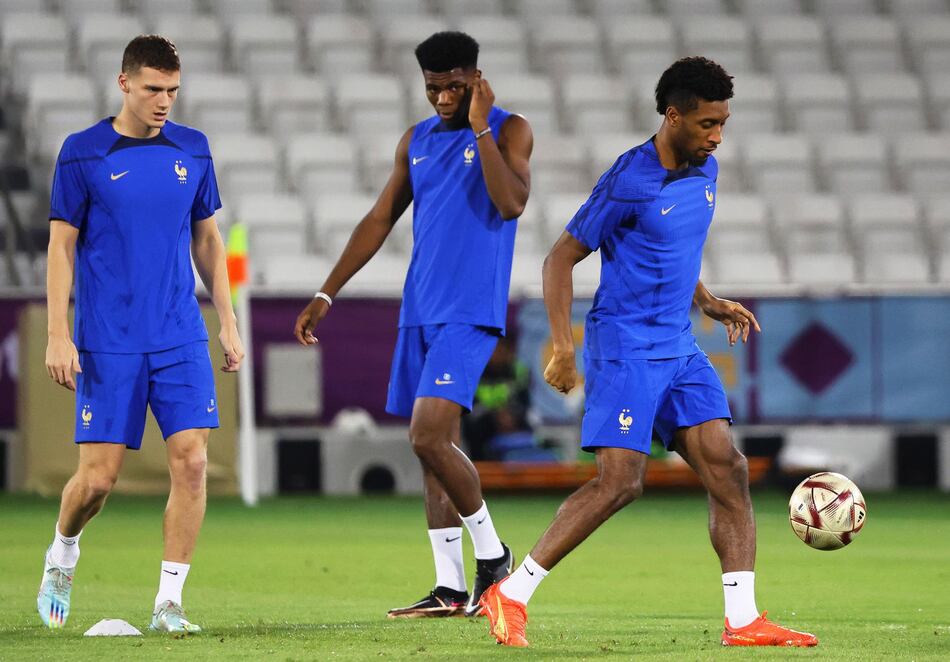 Coman, tercer francés afectado por un proceso gripal