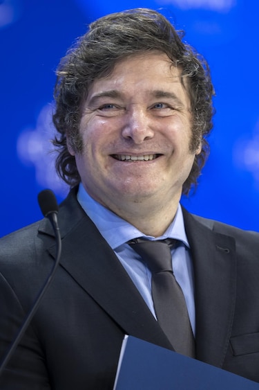 Milei se reúne con la reina Máxima y el primer ministro neerlandés en Davos