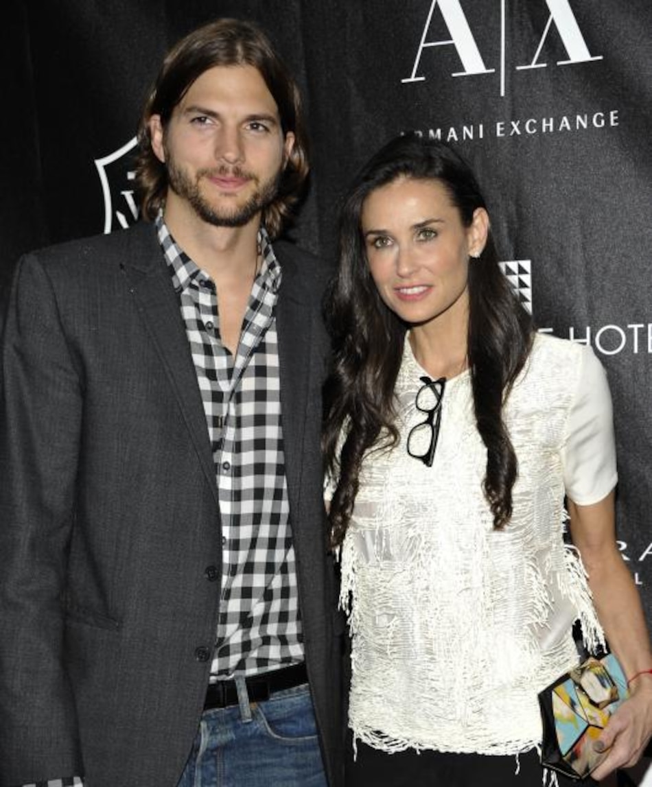 Ashton Kutcher pide el divorcio a Demi Moore un año después de separarse