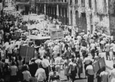 Raíces La marcha del hambre