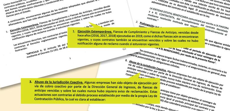 Aseguradoras denuncian falta de seguridad jurídica