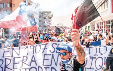 Abren pesquisa por violenta protesta contra venezolanos