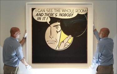 Pintura de Roy Lichtenstein será subastada
