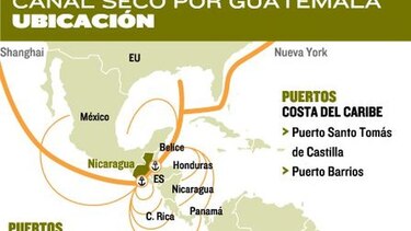 Guatemala construirá corredor interoceánico