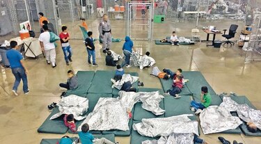 Una frontera que maltrata a los niños