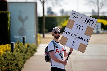 Los hinchas reciben la Superliga europea como una ‘traición’