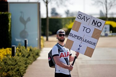 Los hinchas reciben la Superliga europea como una ‘traición’