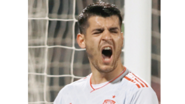 España derrota a Malta con doblete de Álvaro Morata