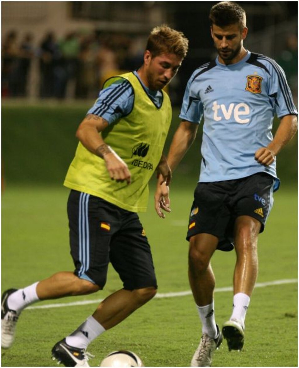 Sergio Ramos: 'Piqué siempre va a tener las puertas abiertas de la selección'