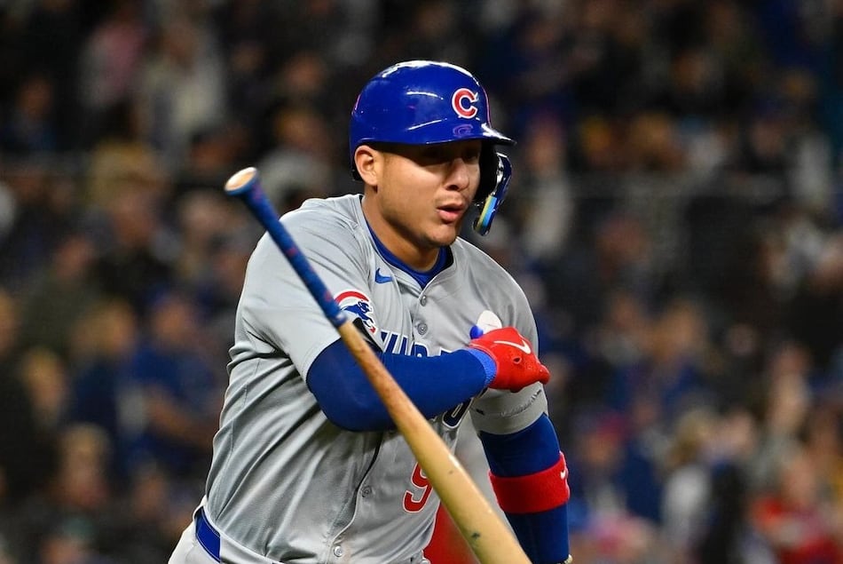 Miguel Amaya muestra su desarrollo ofensivo con los Cachorros de Chicago