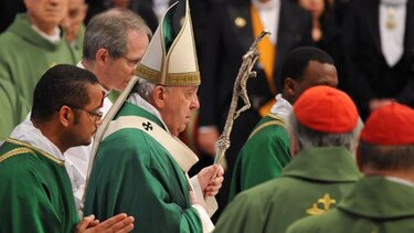 El Papa exige a los cardenales que no se aíslen "en una casta"
