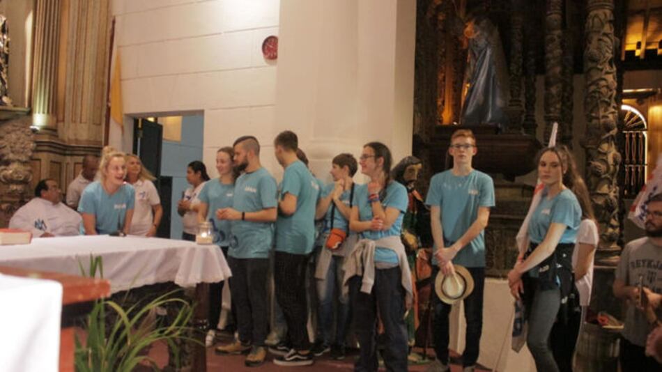 Más peregrinos llegan a Natá y Olá