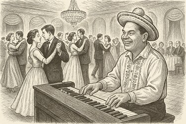 Bailando con Lucho Azcárraga