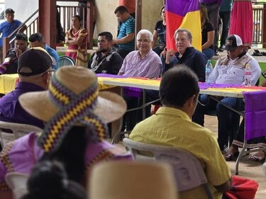 Varela reaparece junto a Blandón en convivio Panameñista