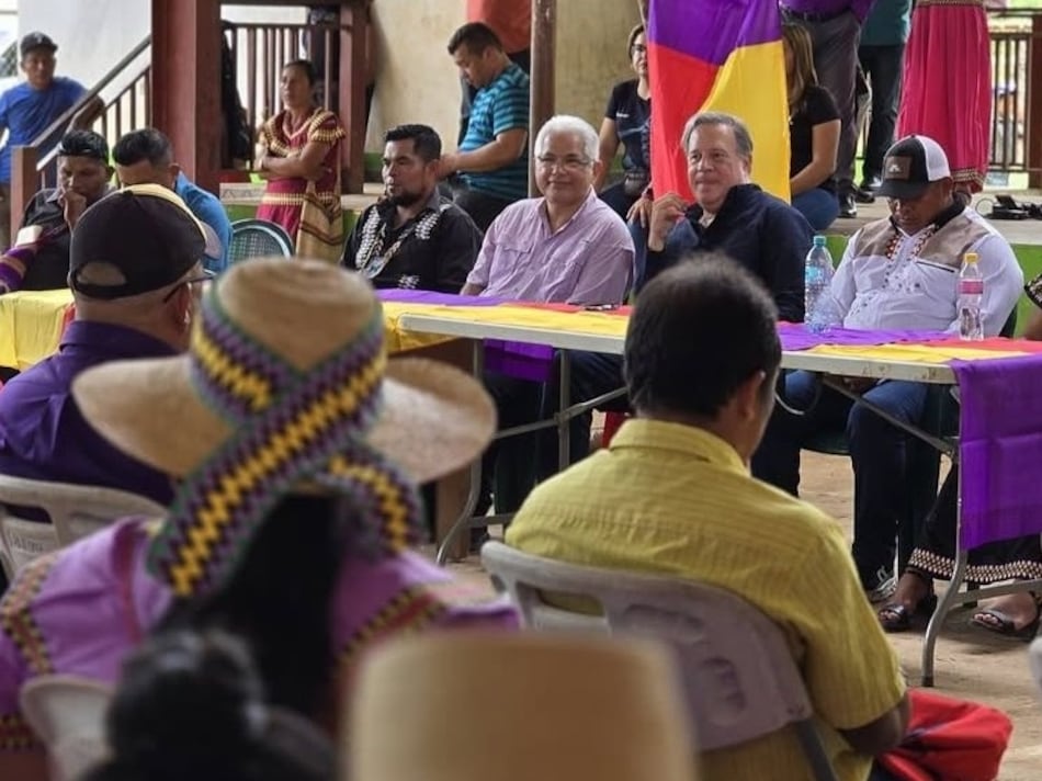 Varela reaparece junto a Blandón en convivio Panameñista