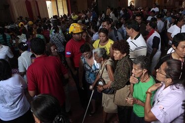 Nuevo sismo tras terremoto del jueves causa pánico en Nicaragua