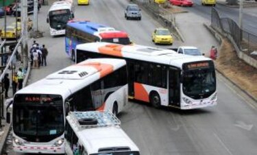 ATTT incrementa multa a Mi Bus a $11 mil 148 diarios