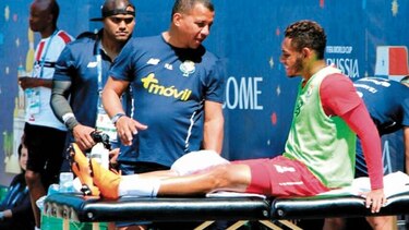 Ismael Díaz será baja para mañana