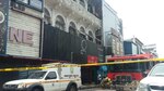 En edificio destruido por incendio en la Plaza 5 de Mayo hallan un cadáver