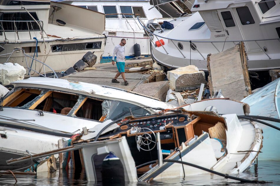 Florida reporta más de 50 muertos por el huracán Ian y 4 Carolina del Norte