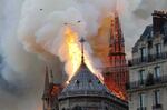 Incendio en la catedral de Notre Dame en París