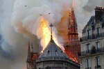 Incendio en la catedral de Notre Dame en París