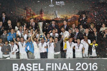 Sevilla logra su quinto título en la Liga Europa